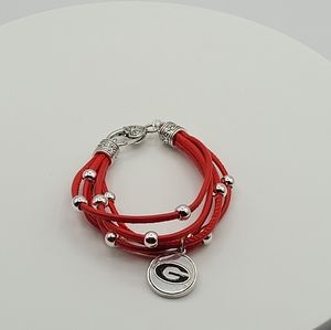 Georgia Bulldogs Bracelet